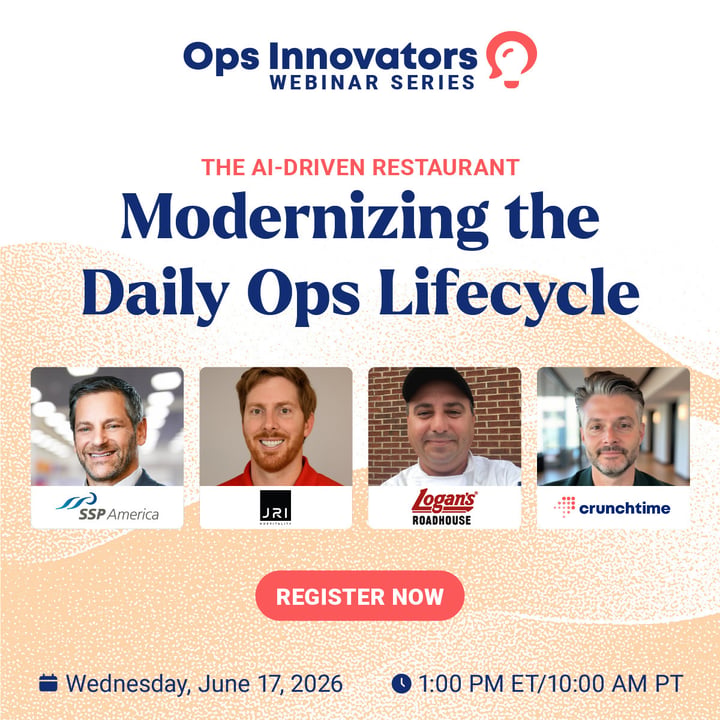[Webinar Preview] How Restaurant Leaders from 3 Top Brands Are Modernizing Ops with AI
