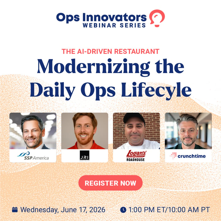 [Webinar Preview] How Restaurant Leaders from 3 Top Brands Are Modernizing Ops with AI