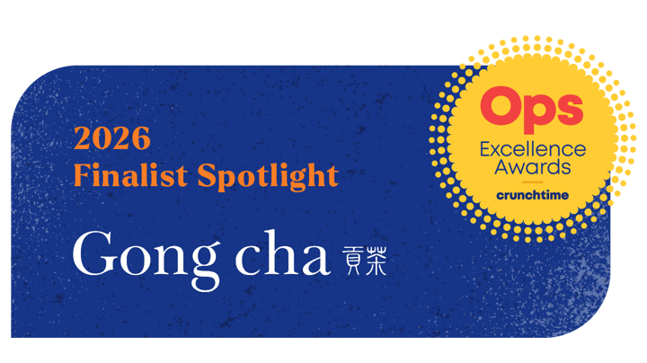 Ops Excellence Awards Spotlight Series: Gong cha