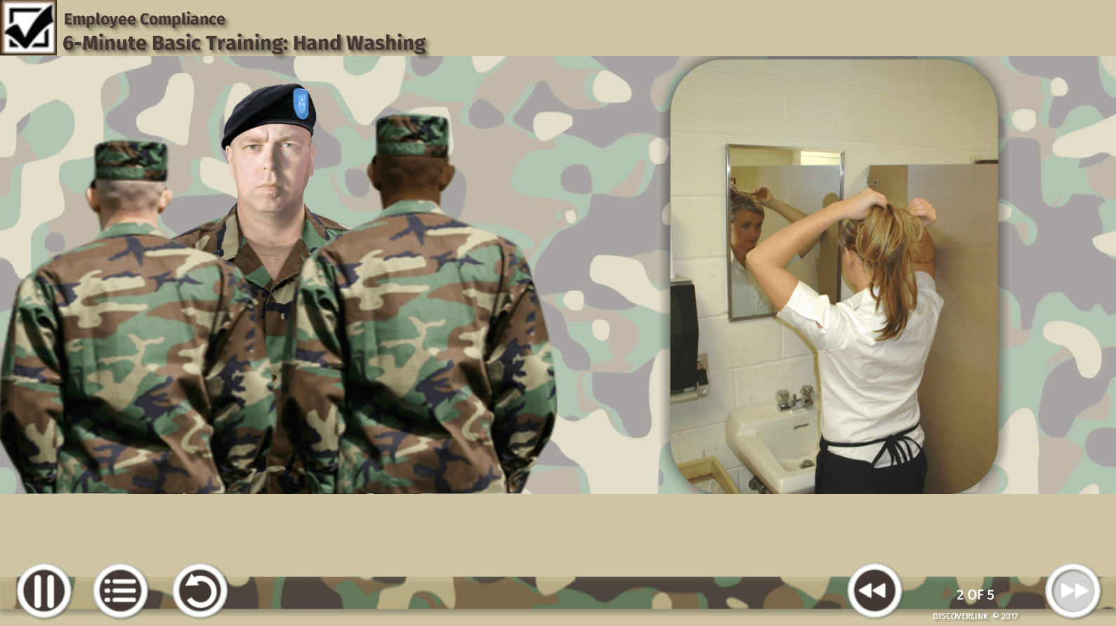 6-Minute Basic Training - Hand Washing e-learning course 4-min