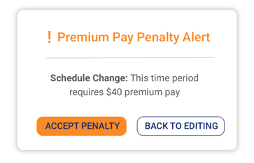 Accept penalty