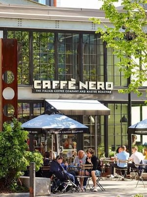 Caffe Nero outside