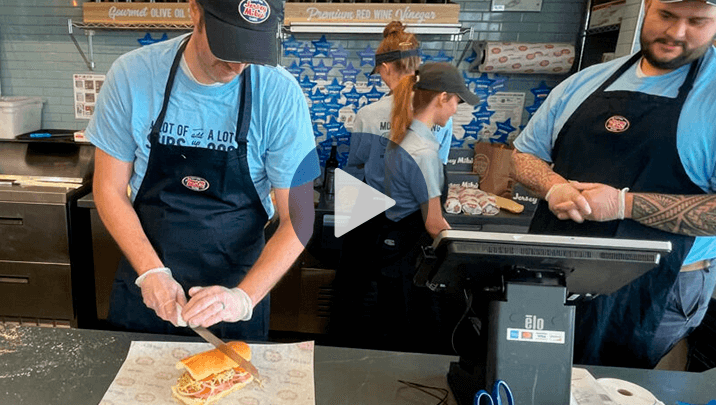 Gary George With MM Subs (Jersey Mike’s Franchisee) 