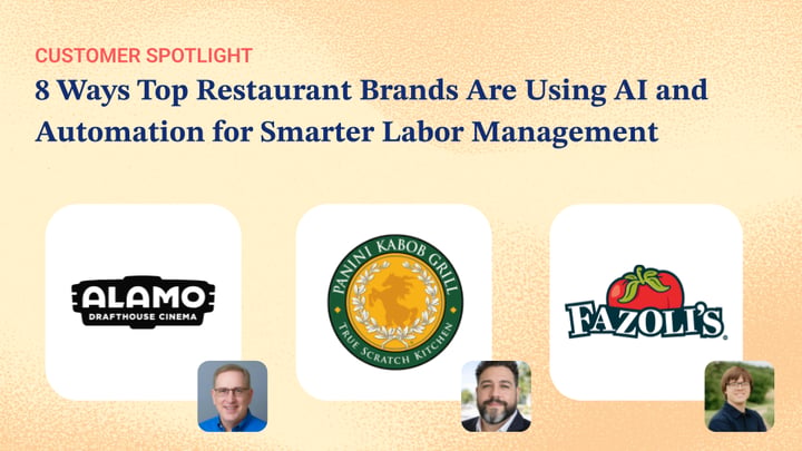 8 Ways Restaurant Operators Are Using AI and Automation for Smarter Labor Management