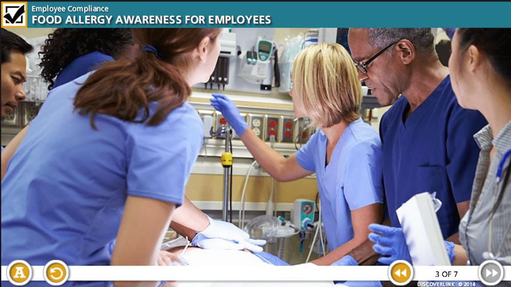Food Allergy Awareness for Employees e-learning course2-min