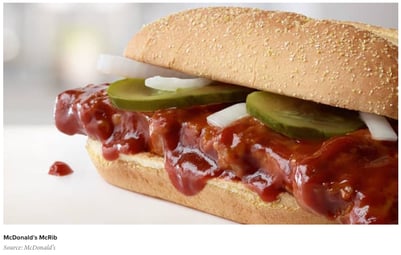 mcrib sandwich