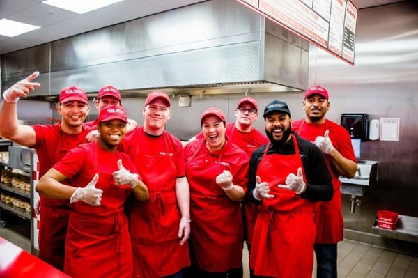 Five Guy's Restaurant Team