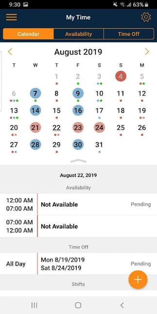 Restaurant Scheduling Software Crunchtime Screenshot