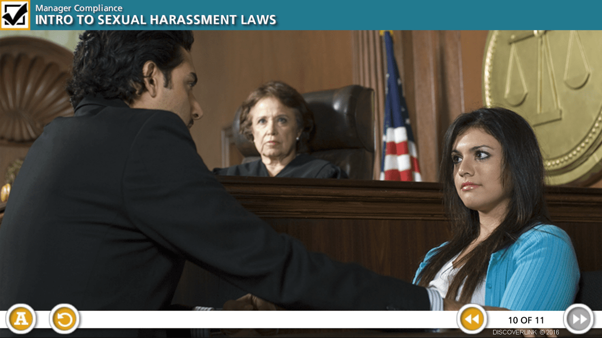 Intro to Sexual Harassment Laws e-learning course2-min