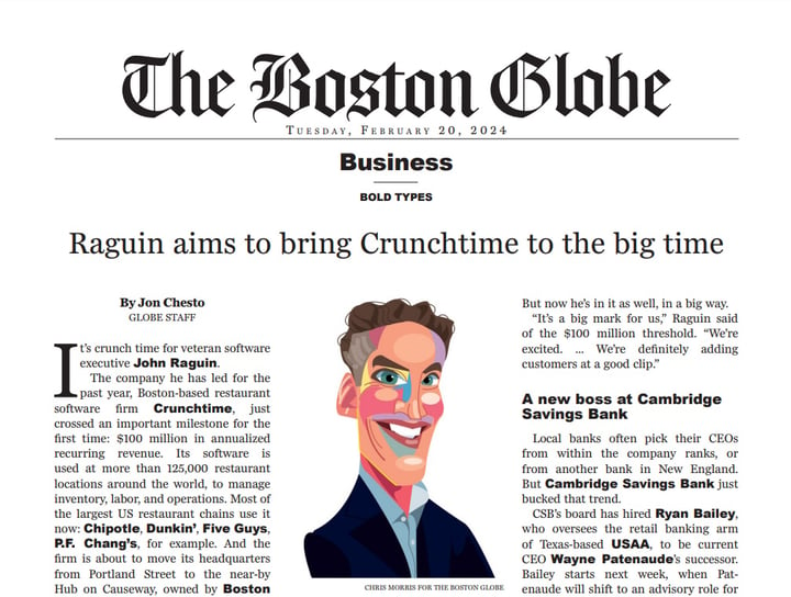 Raguin aims to bring Crunchtime to the big time