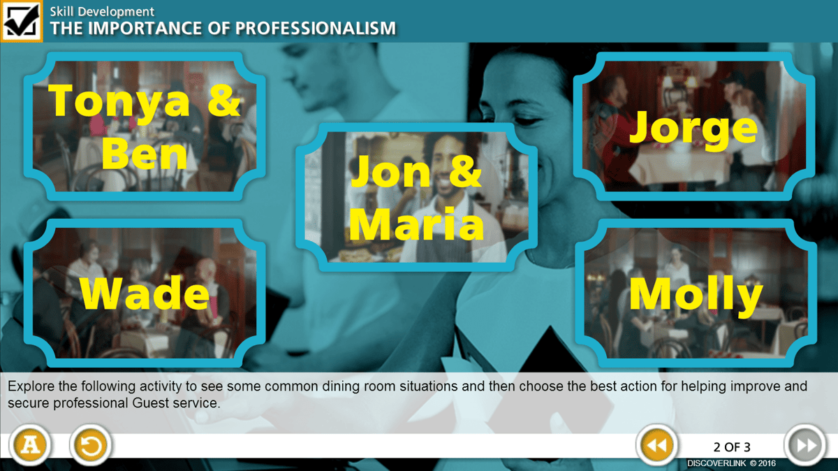 The Importance of  Professionalism e-learning course3-min