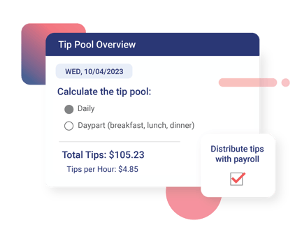 Tip Pool Overview Graphic