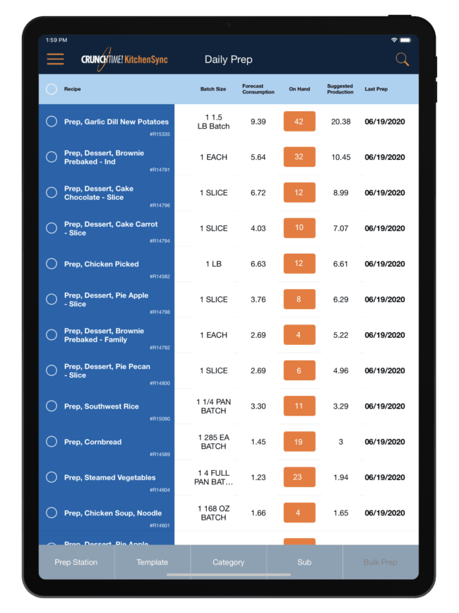 Streamline your Daily Prep tasks