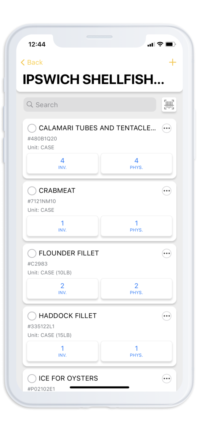 Count and check your products quickly