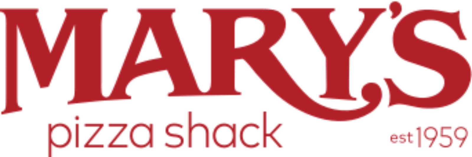 Mary's Pizza Shack Logo
