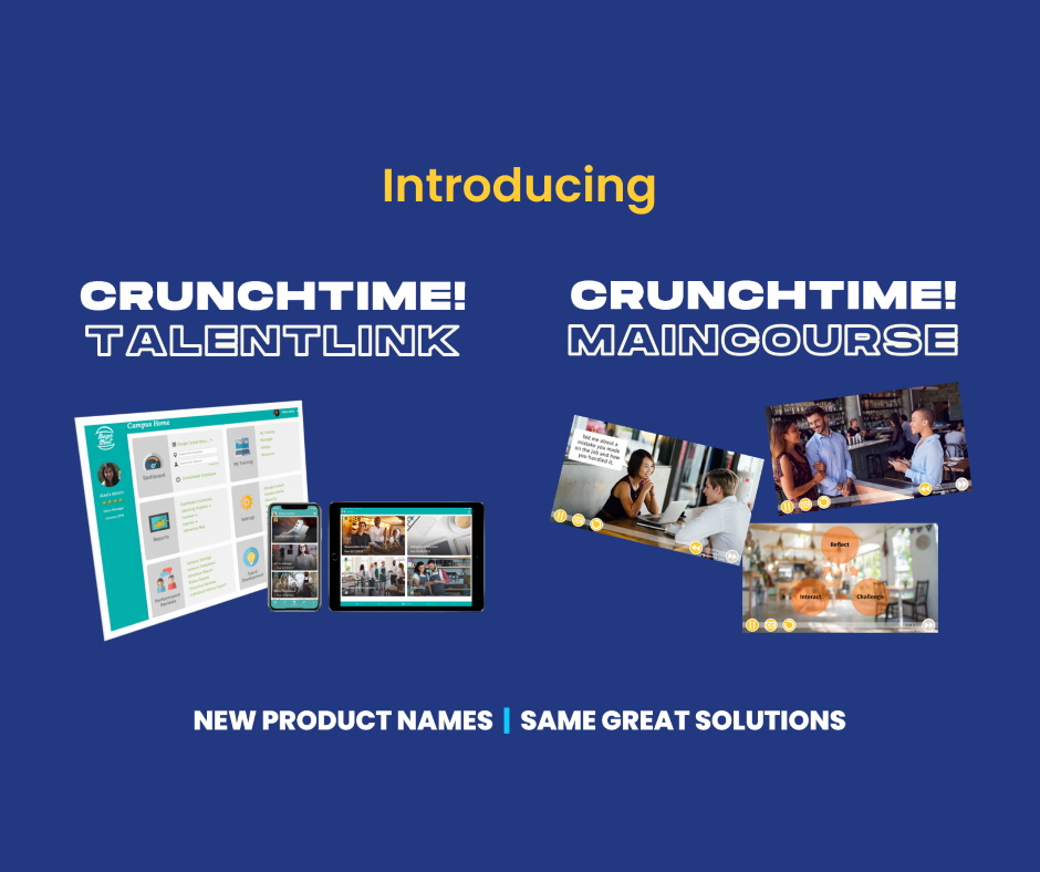 DiscoverLink Products Rebranded as Part of CrunchTime’s Talent Development Solution