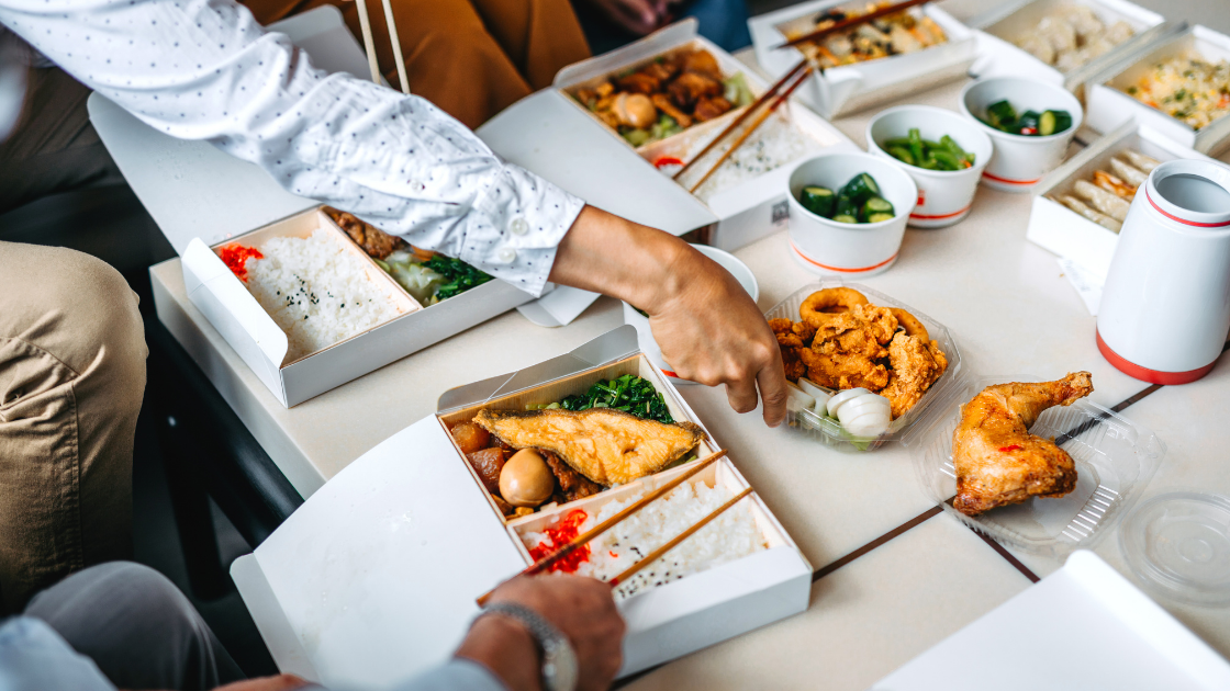 A Take-Out Meal Displaying The Effects Of Off-Premise Dining On Restaurant Operations